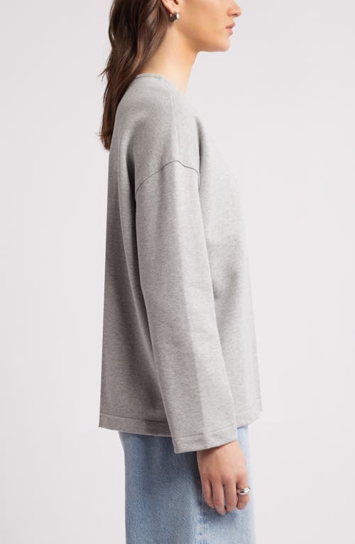 Nordstrom French Terry Top In Gray