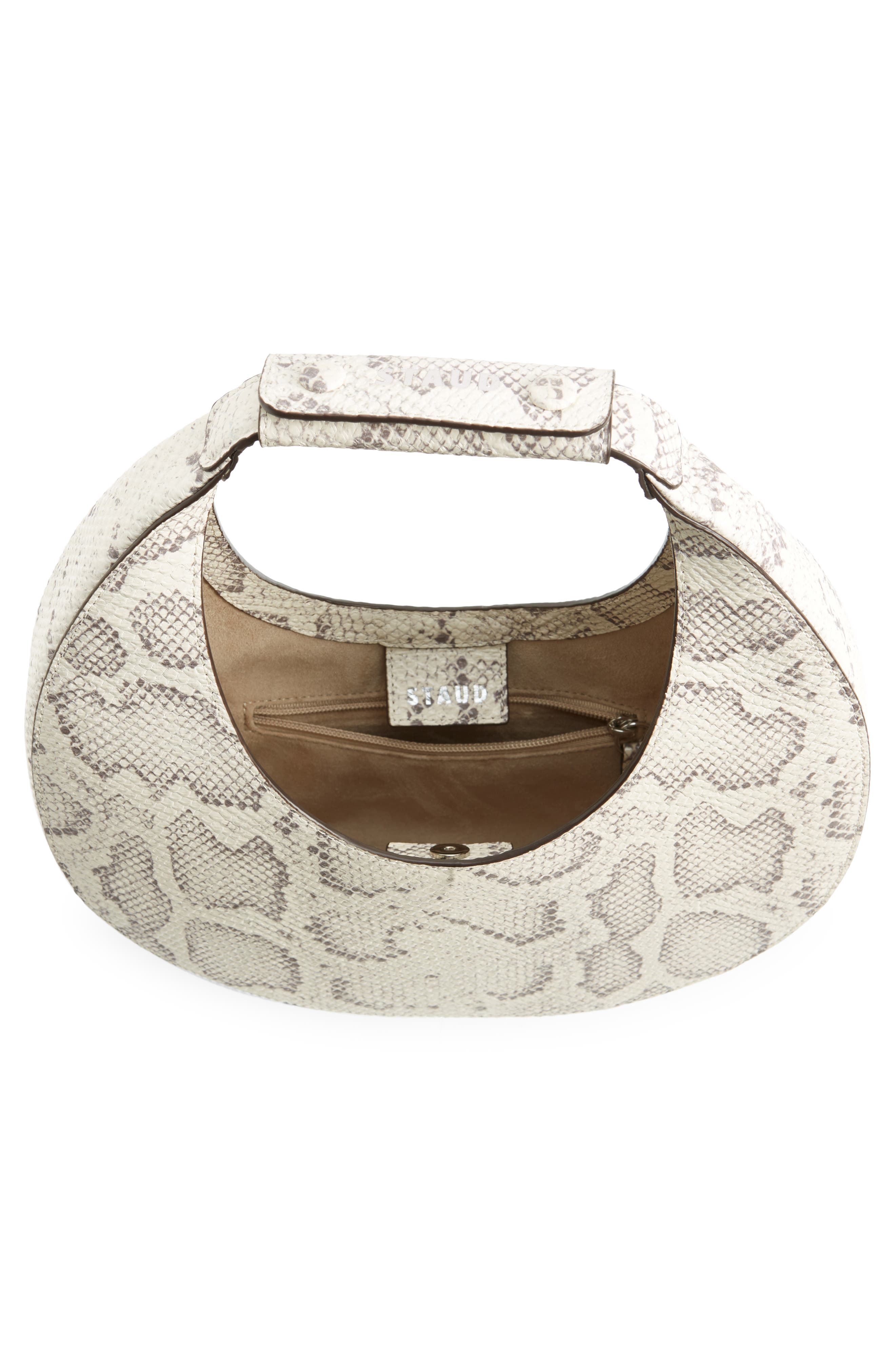 STAUD Moon Leather Tote, Alternate, color, 