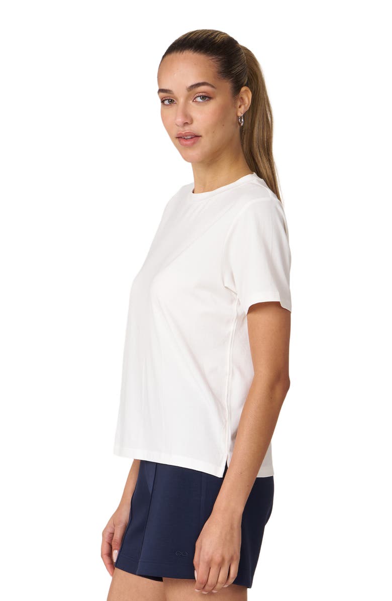 Rebody Active Rebody Essentials Short Sleeve Top, Alternate, color, White