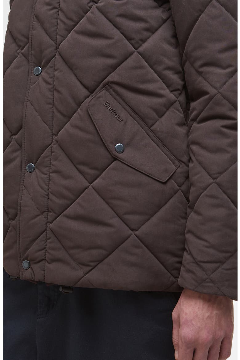 Chelsea Quilted Jacket, Alternate, color, BLACK OAK/ MIDNIGHT OAK