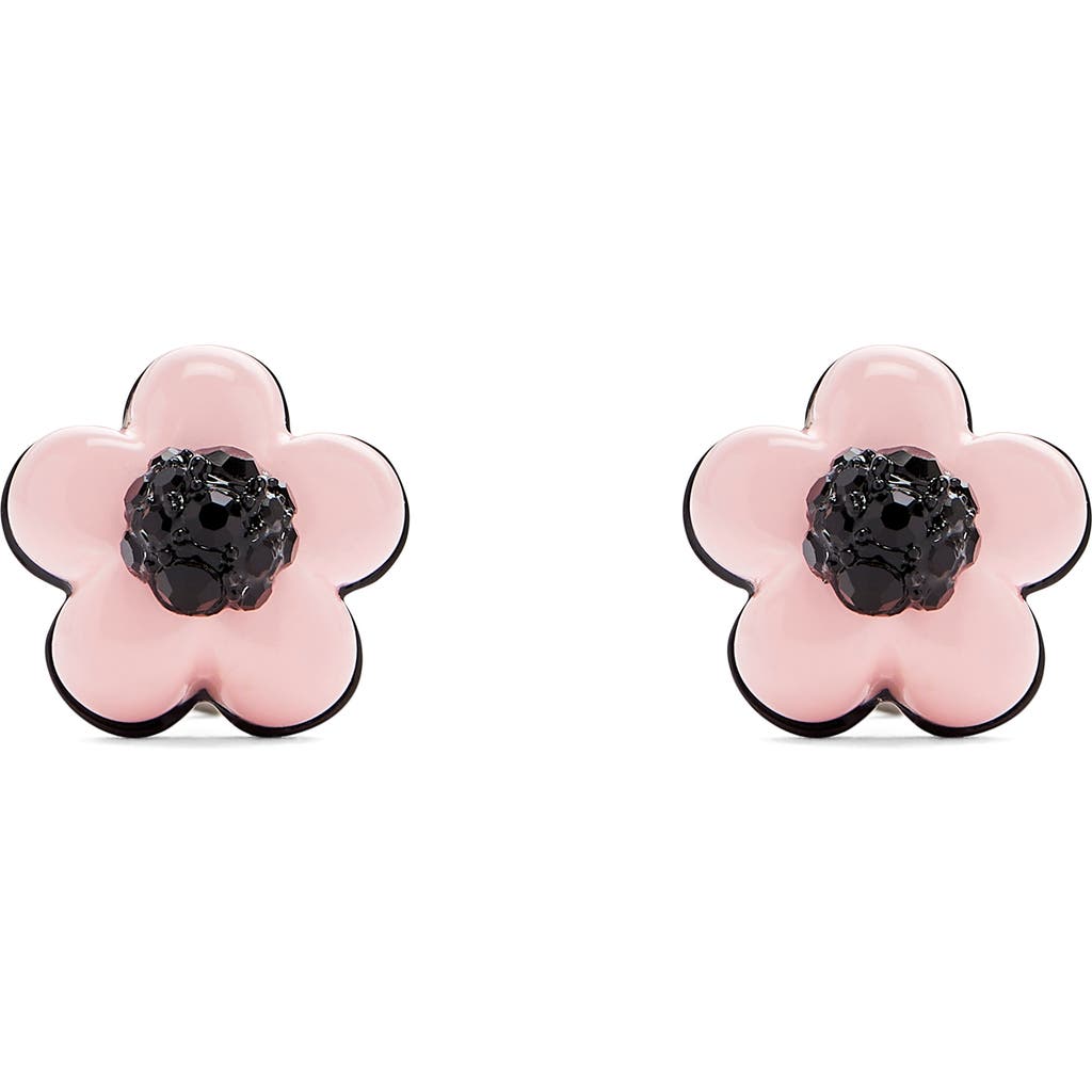 Marc Jacobs Wild Daisy Stud Earrings In Pink