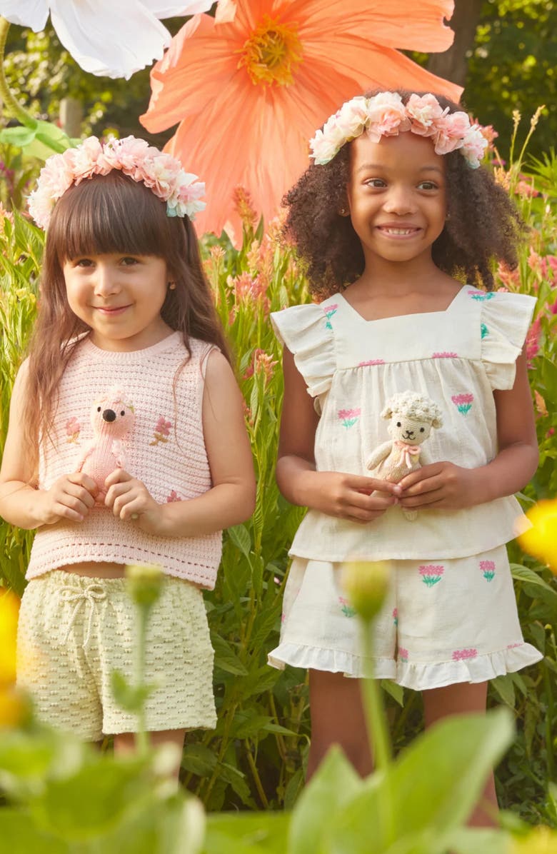 cuddle+kind Tiny Lucy the Lamb Stuffed Animal, Alternate, color, Ivory