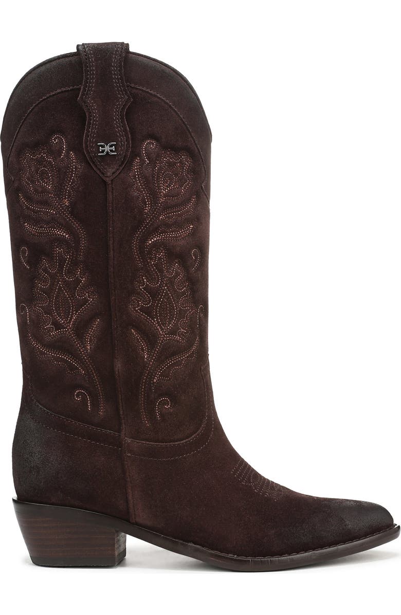 Sam Edelman Rue Western Boot, Alternate, color, Cafe Noir
