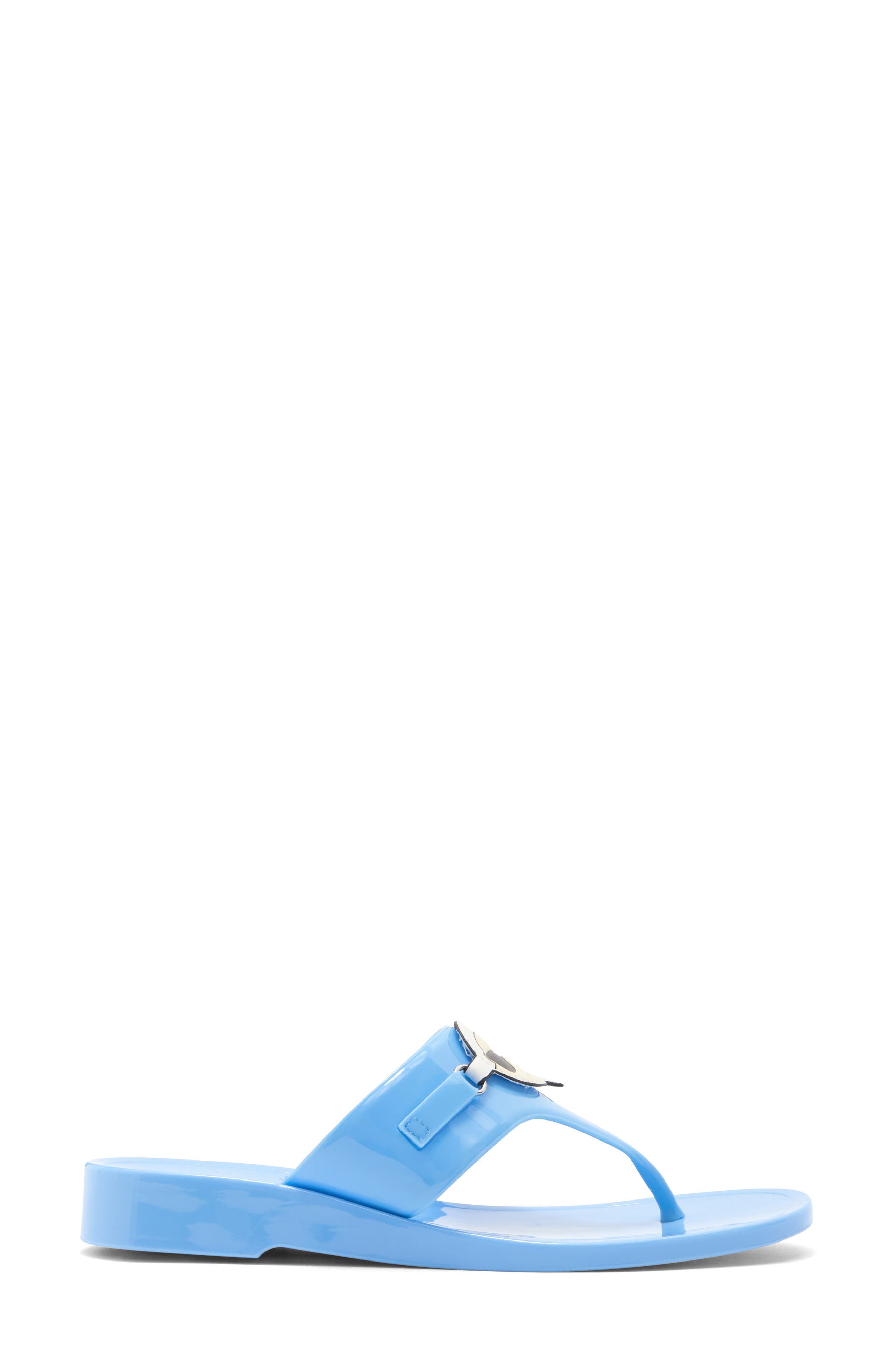 Vayla Wedge Flip Flop, Alternate, color, BALTIC BLUE