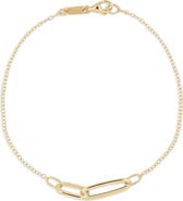 Bony Levy 14k Gold Single Link Bracelet