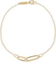 Bony Levy 14k Gold Single Link Bracelet