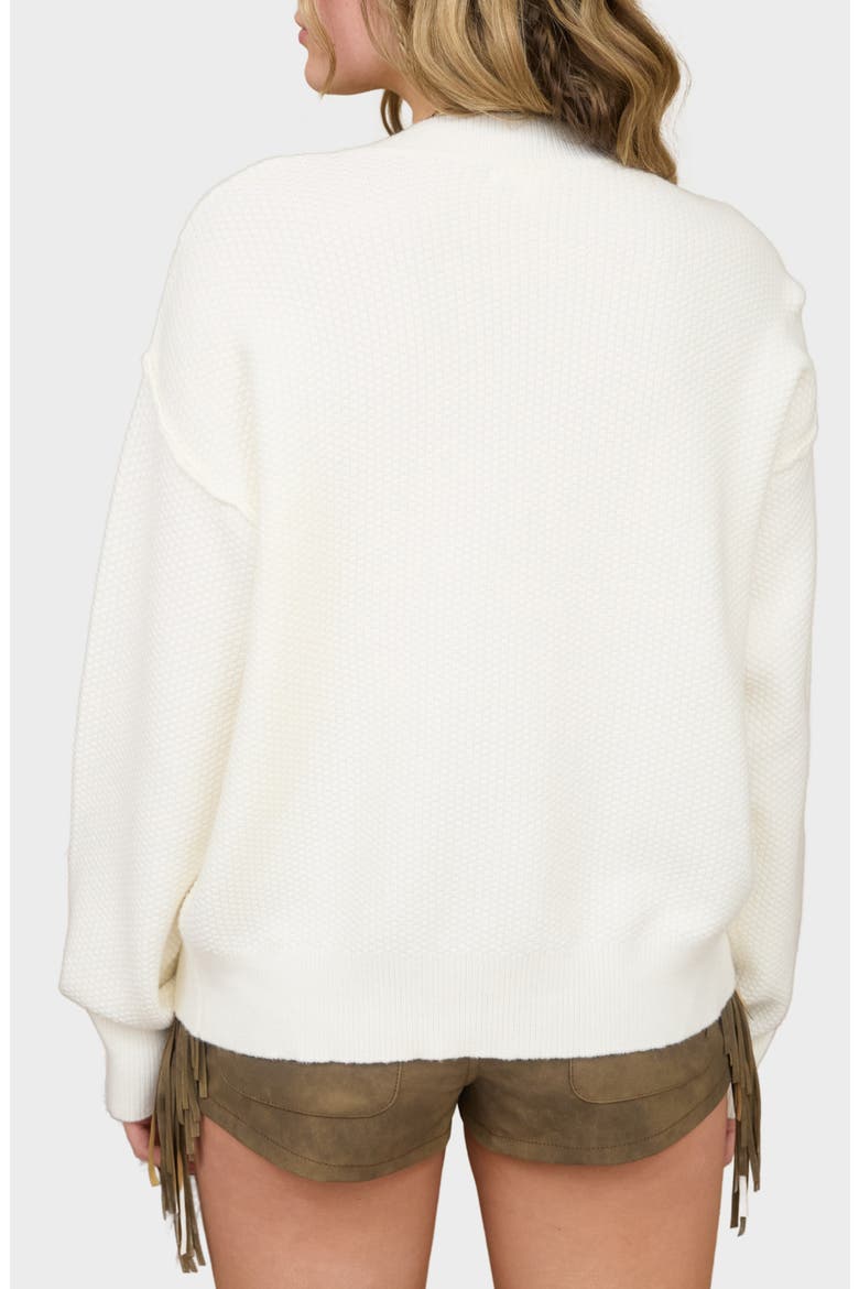 Button Down Cardigan, Alternate, color, CREAM