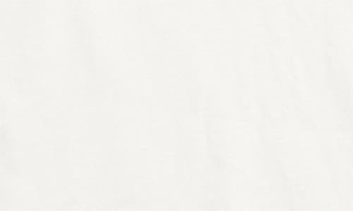 7 For All Mankind Kids' Ruffle Trim Long Sleeve Top & Denim Jumper Dress Set In White