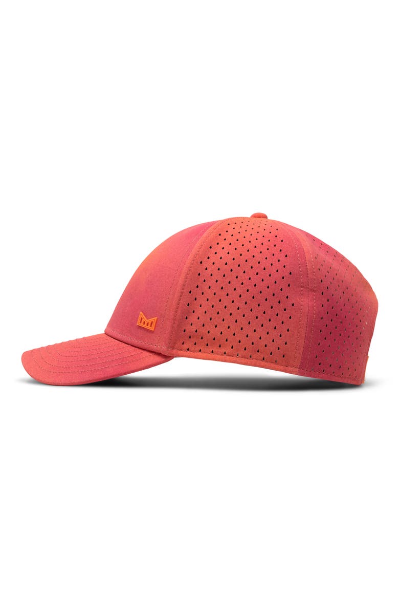 A-Game Hydro Performance Snapback Ball Cap, Alternate, color, SUNSET AURA