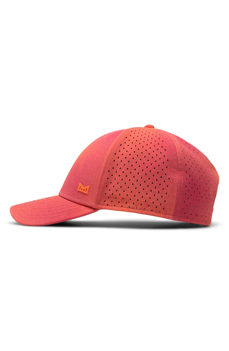 Melin A-Game Hydro Performance Snapback Ball Cap, Alternate, color, Sunset Aura