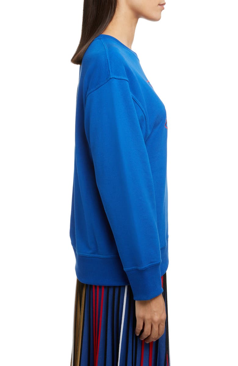 KENZO Bicolor Embroidered Tiger Sweatshirt, Alternate, color, 