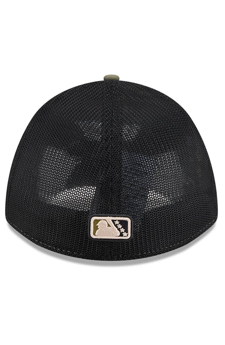 New Era Men's New Era  Olive San Francisco Giants 2026 Armed Forces Day 39THIRTY M-Crown Flex Hat, Alternate, color, Olive