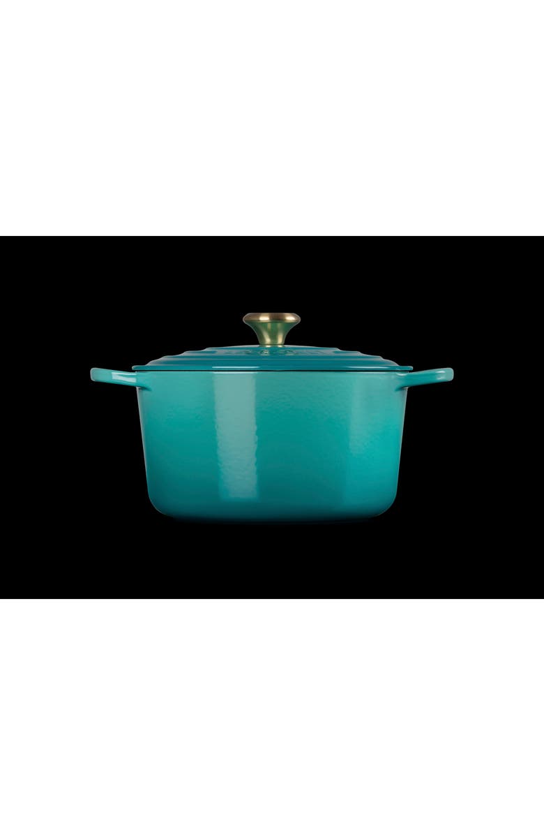 Le Creuset Signature 6.5-Quart Round Enamel Cast Iron French/Dutch Oven, Alternate, color, Riviera
