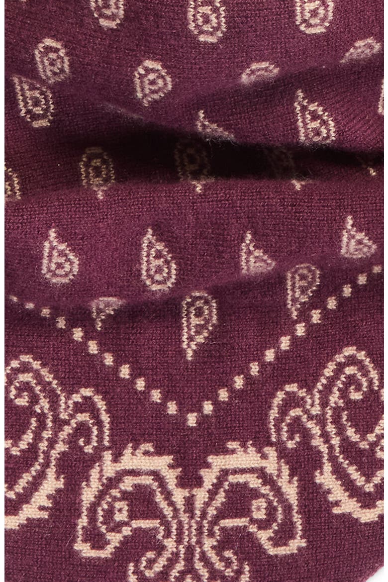 The Wild Rag Cashmere Scarf, Alternate, color, FIG/ CAMEL