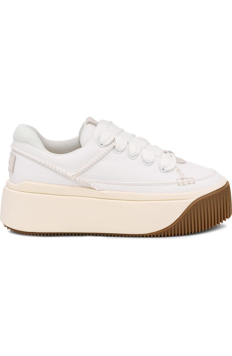 UGG<sup>®</sup> EZ-Duzzit Platform Sneaker, Alternate, color, White White