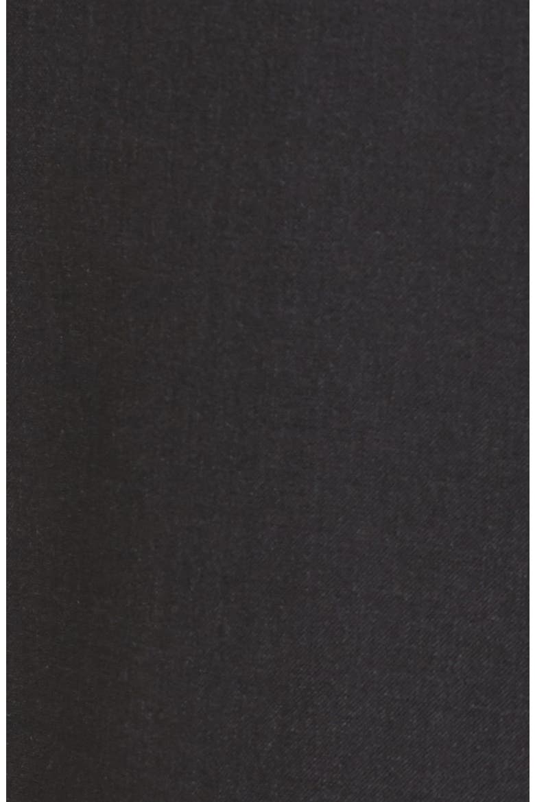 Lightweight Plain Weave Pleated Classic Fit Trousers, Alternate, color, CHARCOAL