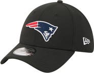 New Era Men's New Era Black New England Patriots Core Team 39THIRTY Flex Hat