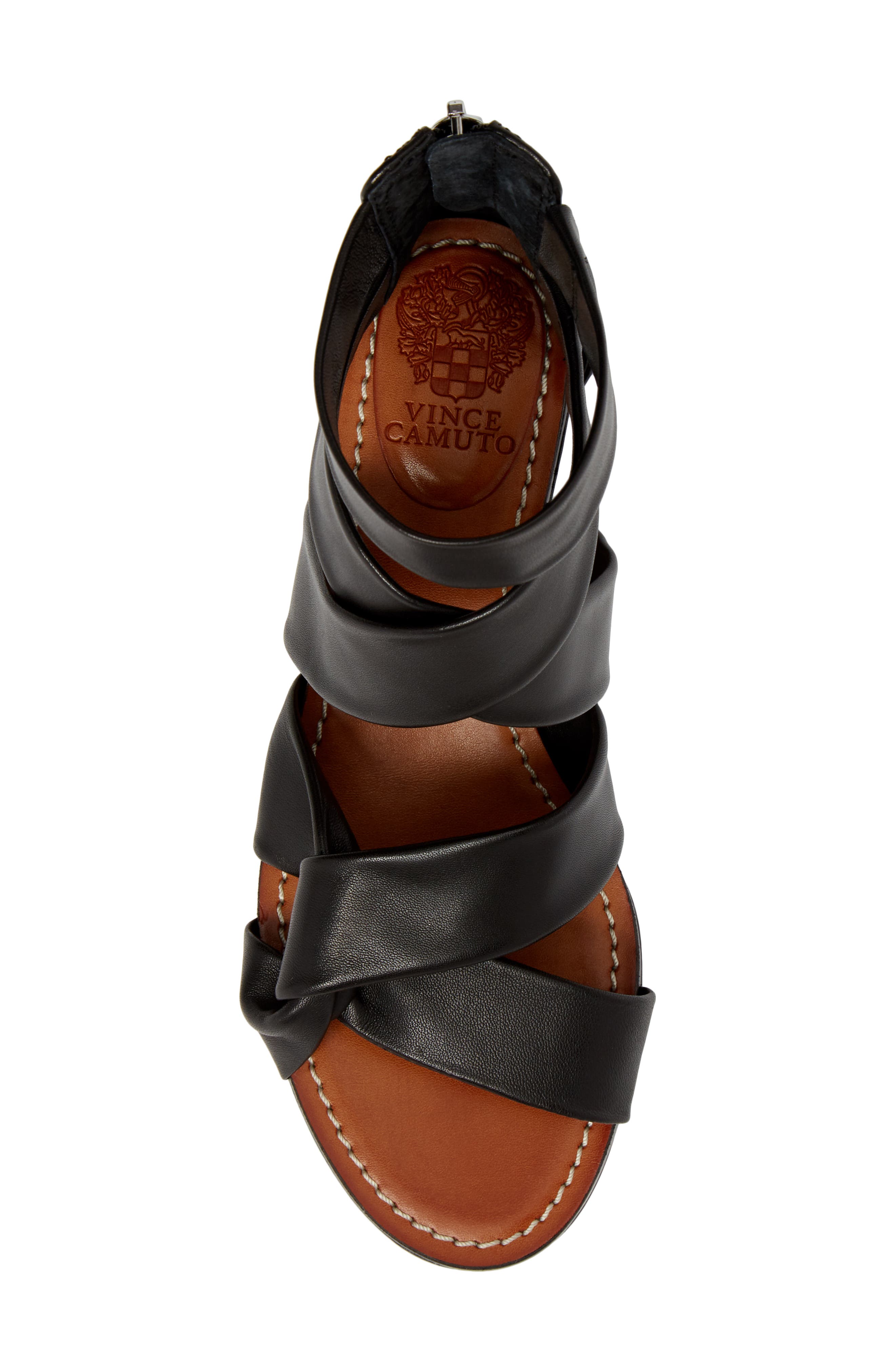 Vince Camuto Seevina Low Wedge Sandal, Alternate, color, 