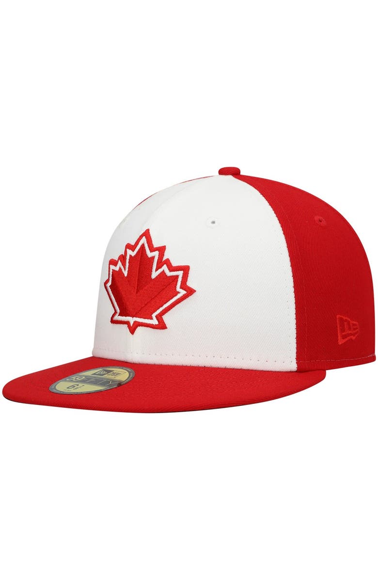 New Era Men's New Era White Vancouver Canadians Authentic Collection Team Alternate 59FIFTY Fitted Hat, Alternate, color, 