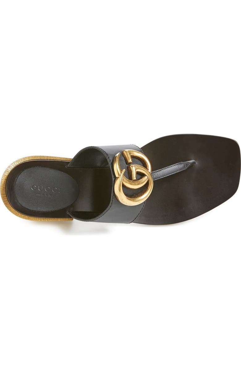Gucci 'Marmont' Sandal, Alternate, color,