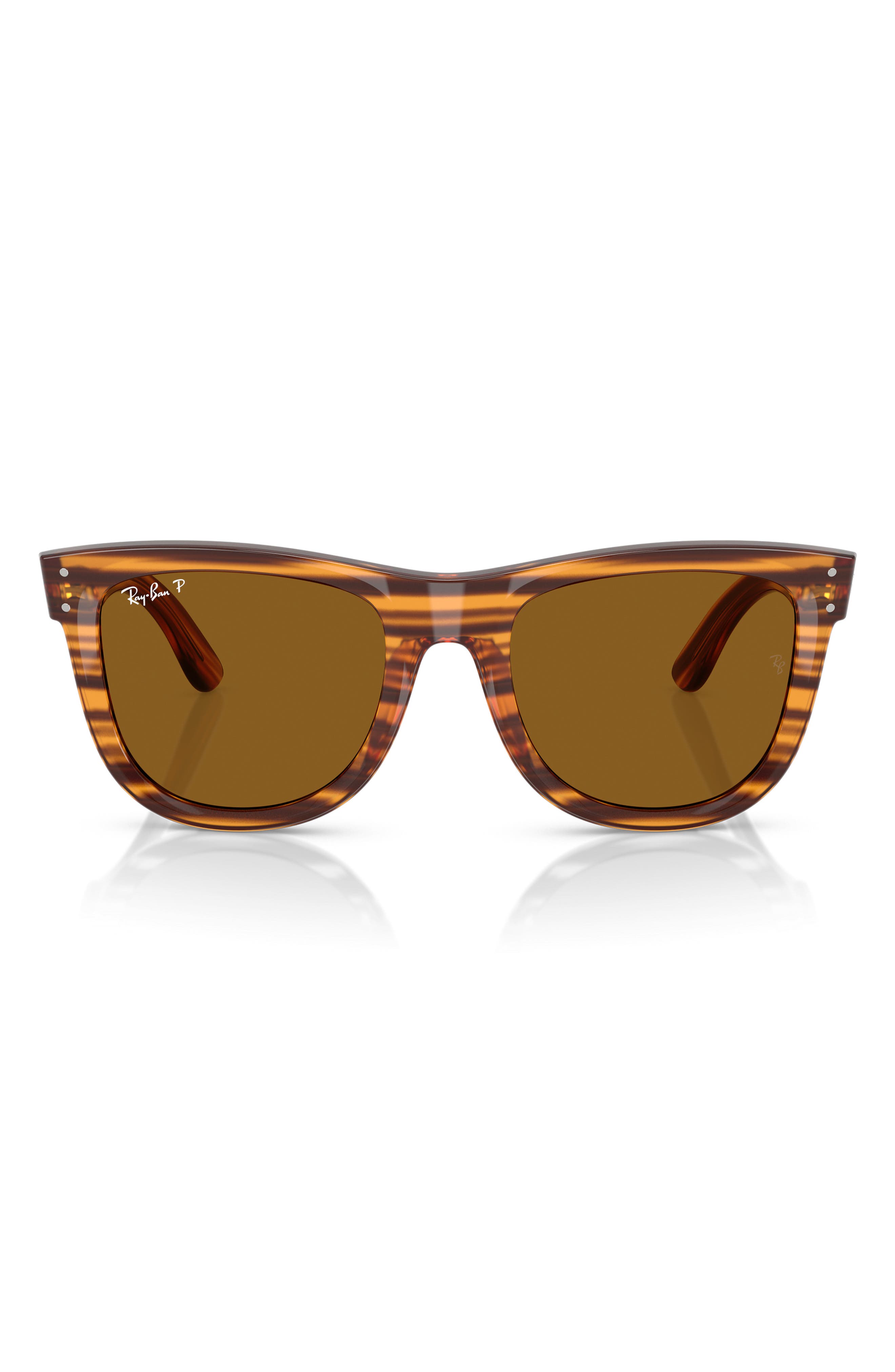 selected STRIPED HAVANA / DARK BROWN