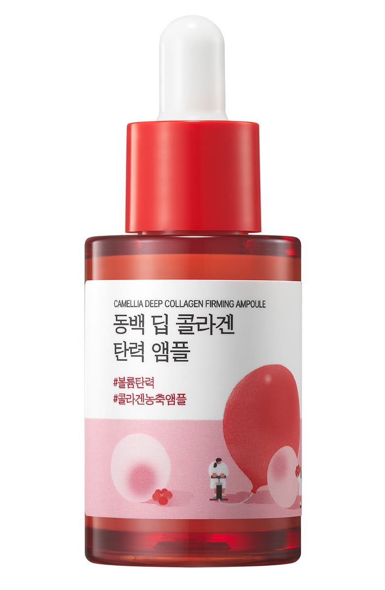 ROUND LAB Camellia Deep Collagen Firming Ampoule, Main, color,