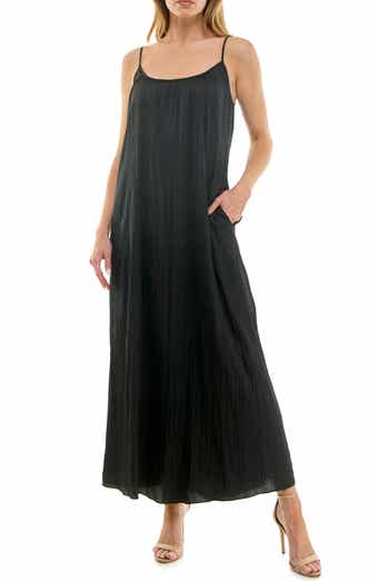 Socialite Satin Cami Maxi Dress