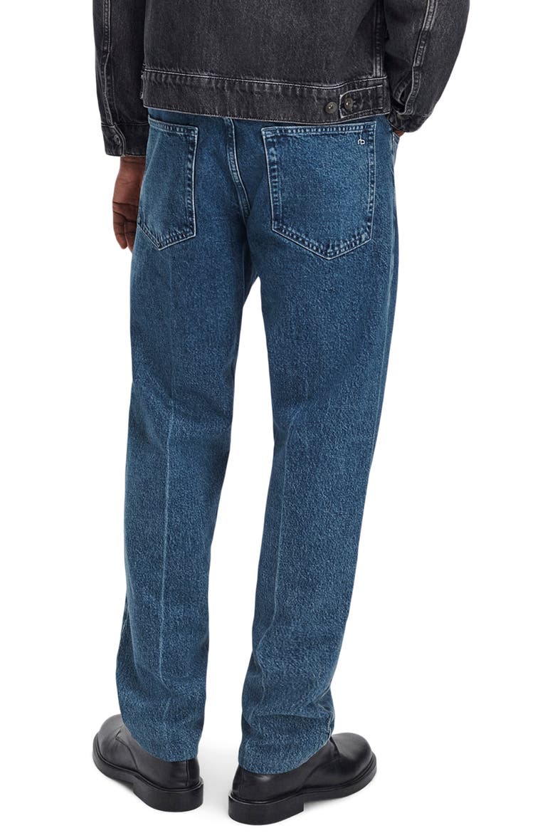 Fit 4 Authentic Rigid Mid Rise Straight Leg Jeans, Alternate, color, ATLAS