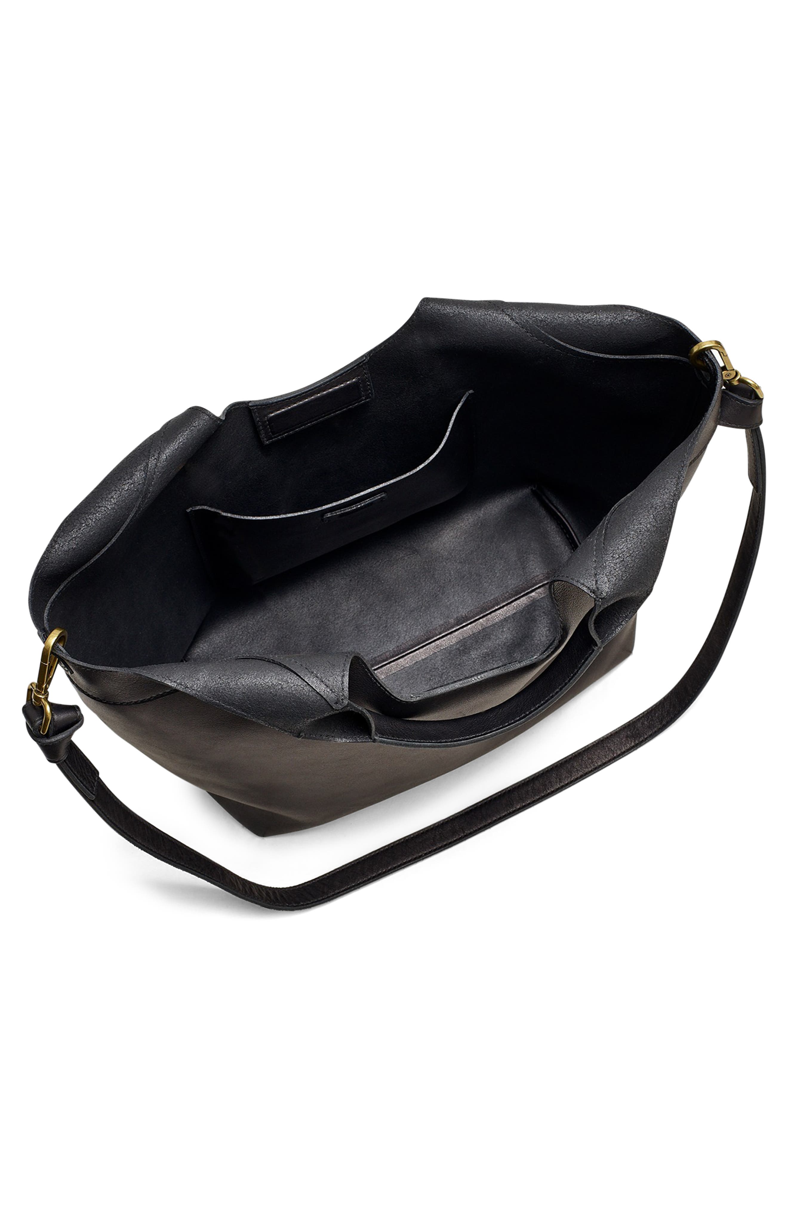 Madewell The Sydney Cutout Leather Tote, Alternate, color, 