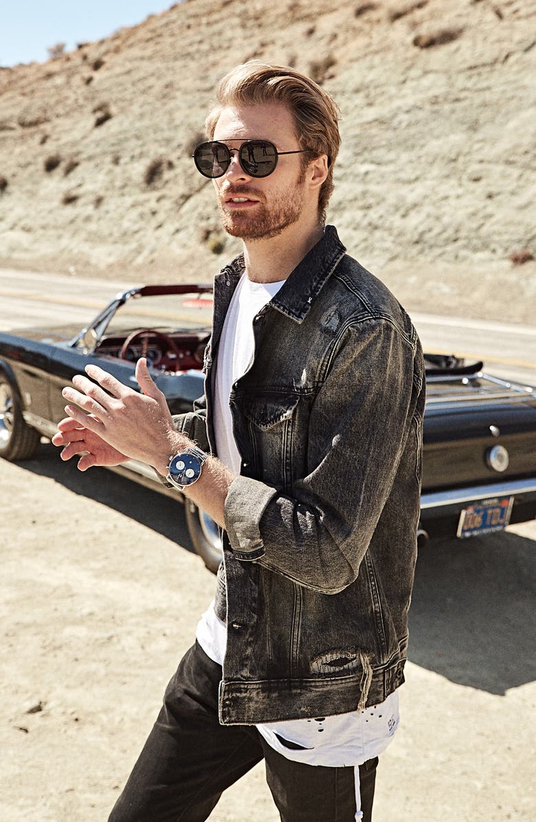 MVMT WATCHES MVMT Blacktop Bracelet Watch, 47mm, Alternate, color,