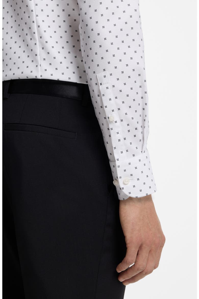 Hank Kent Dress Shirt, Alternate, color, WHITE