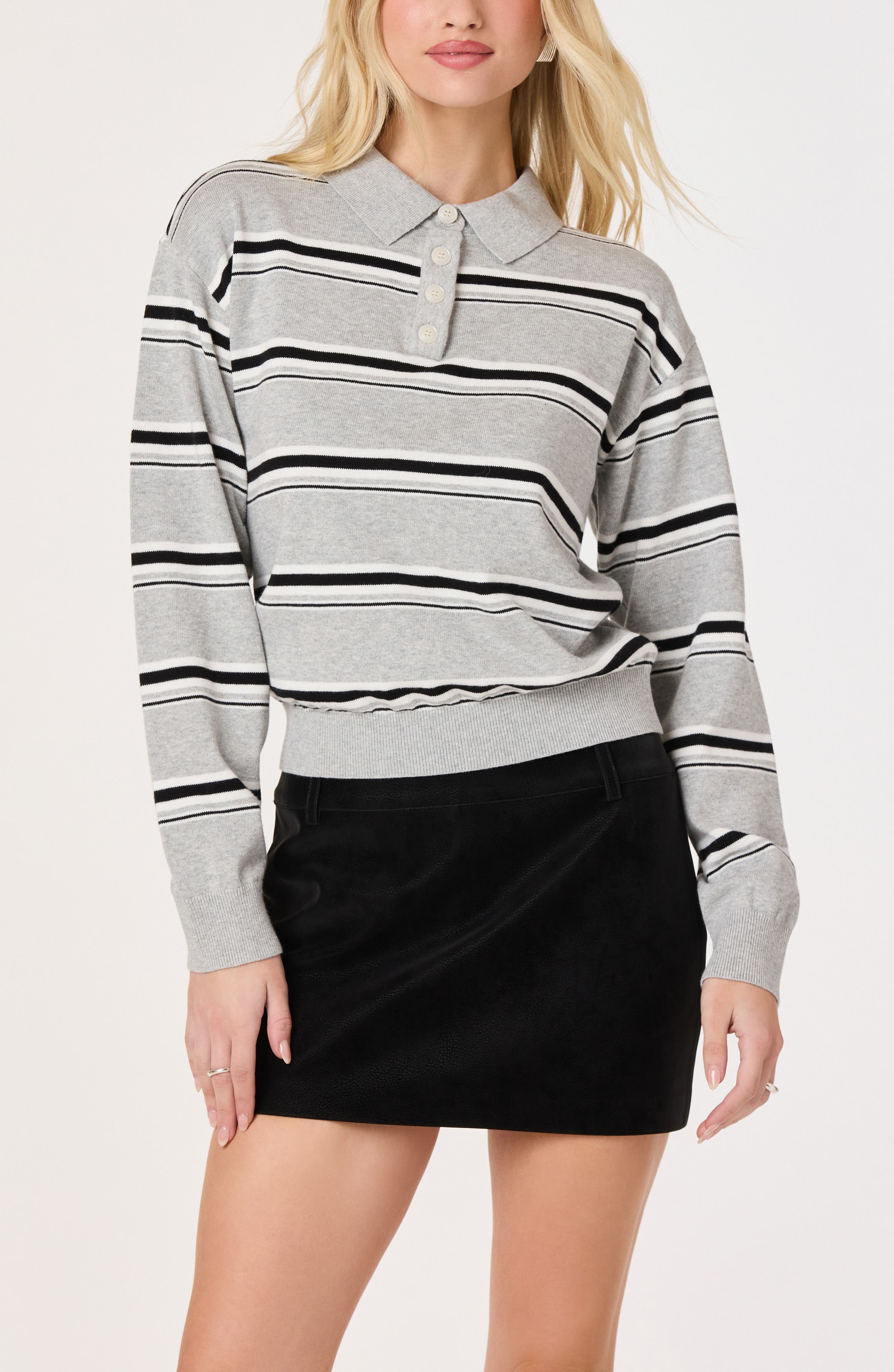 selected GREY STRIPE