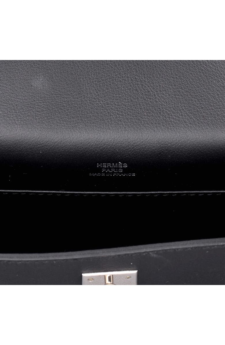 Pre-Owned Hermes Kelly Pochette Swift, Alternate, color, Noir