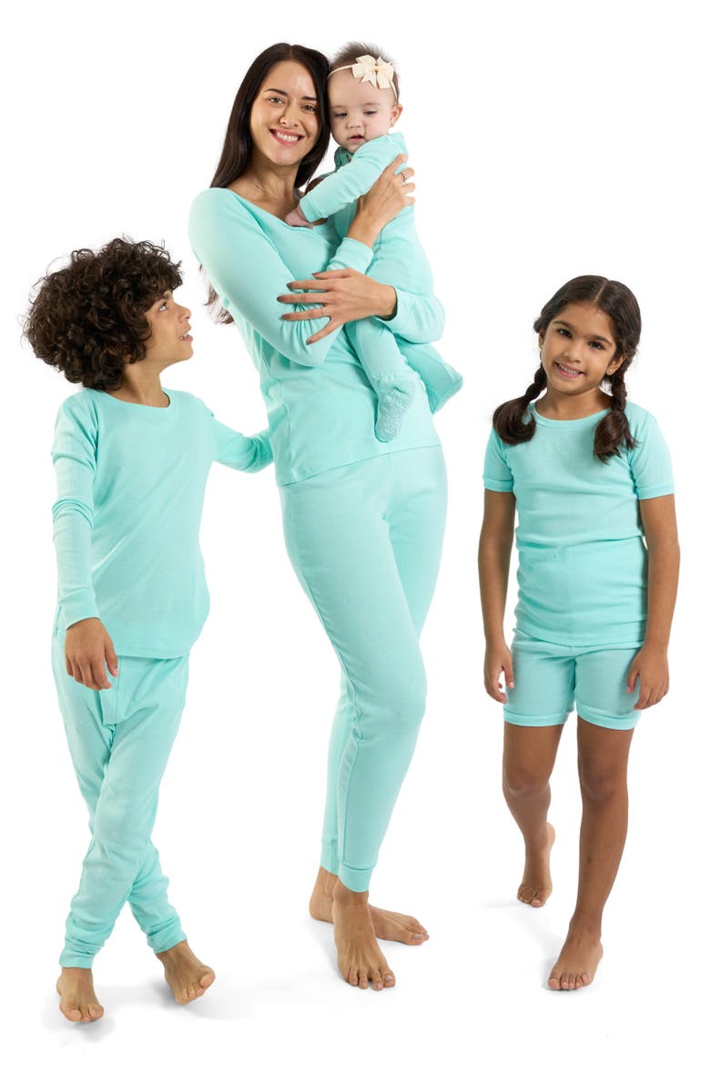 Leveret Women's Cotton Solid Matching Family Pajamas (Women) | Nordstrom