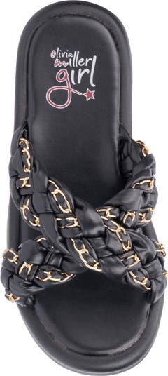 Kids' Cross Band Slide Sandal