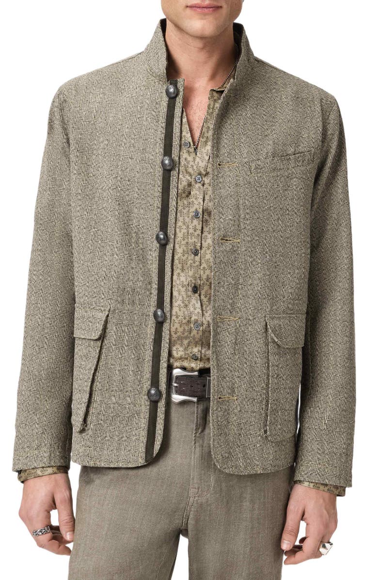 John Varvatos Milan Field Jacket, Main, color, Simply Taupe