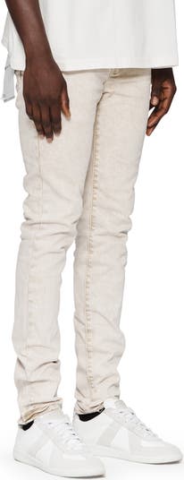 Garment Dyed Stretch Skinny Jeans