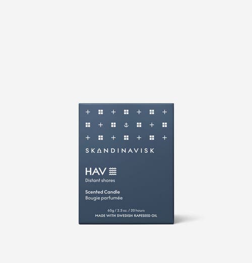 Skandinavisk Hav Scented Candle 65g In Blue