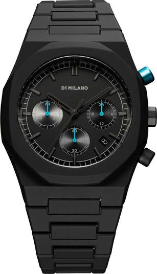 D1 Milano Neptune Chronograph Bracelet Watch 40.5mm Nordstrom