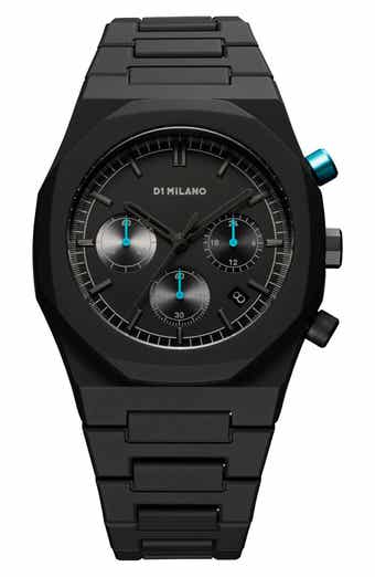 D1 Milano Shadow Polychrono Bracelet Chronograph Watch, 40.5 D1 Milano Shadow Polychrono Bracelet Chronograph Watch, 40.5