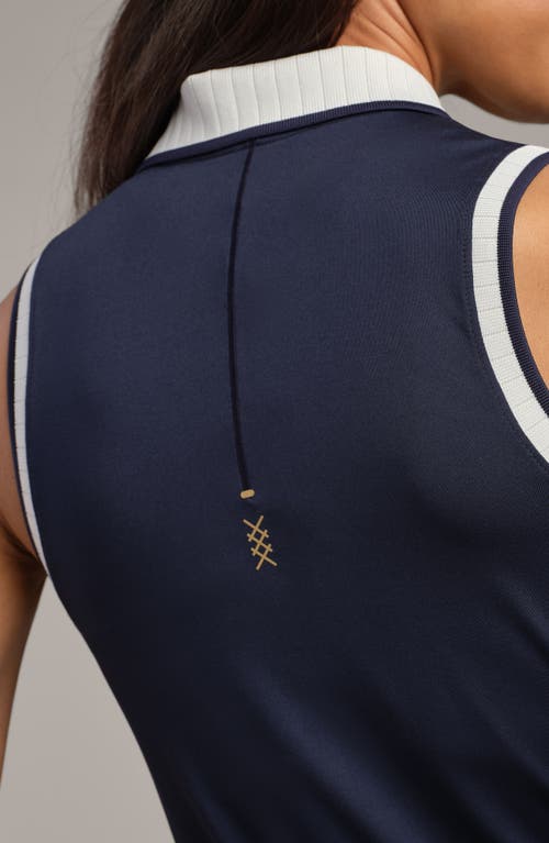 RHONE RHONE COURSE TO COURT SLEEVELESS POLO 