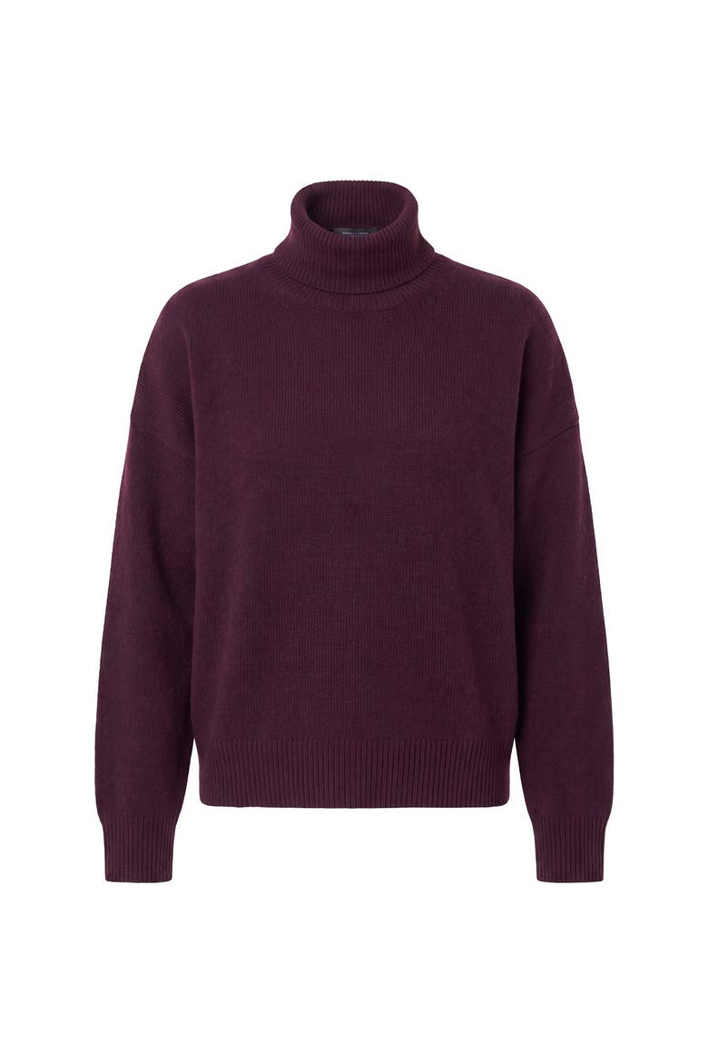 Esme Lambswool Rollneck Sweater, Alternate, color, OXBLOOD