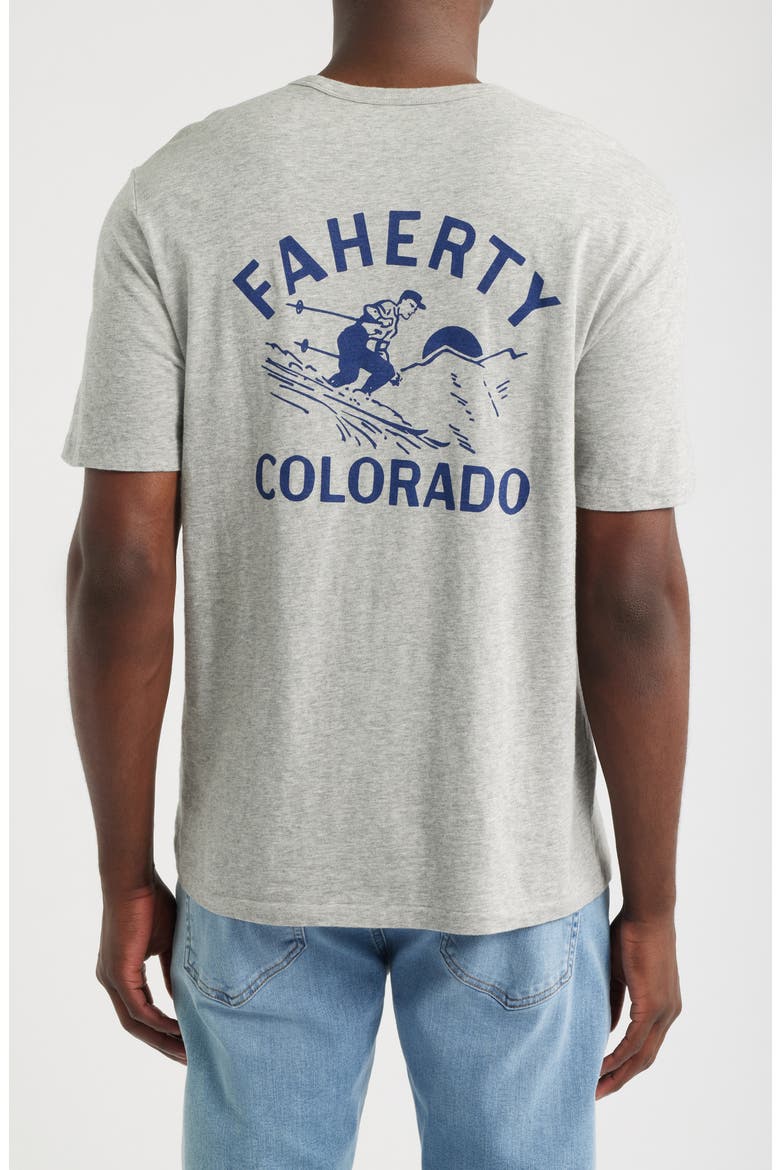 Sunwashed Colorado Graphic Pocket T-Shirt, Alternate, color, GRANITE HEATHER