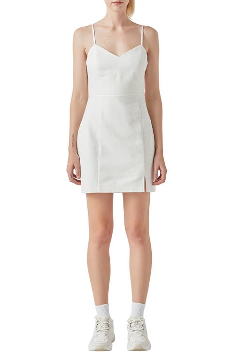 Strappy Back Minidress