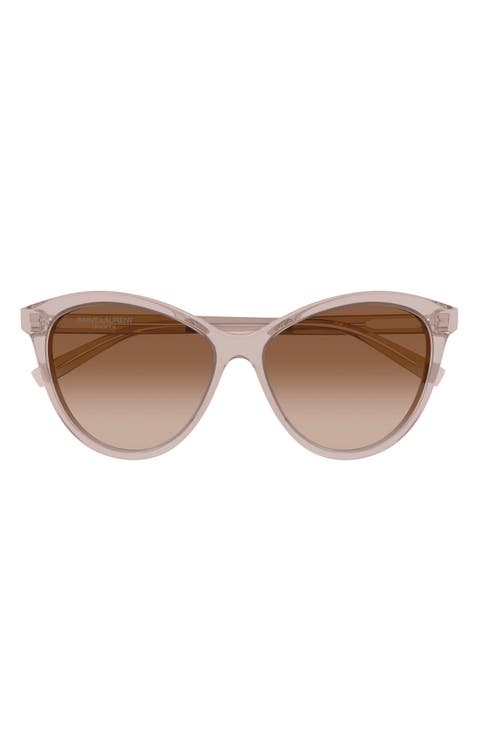 57mm Cat Eye Sunglasses