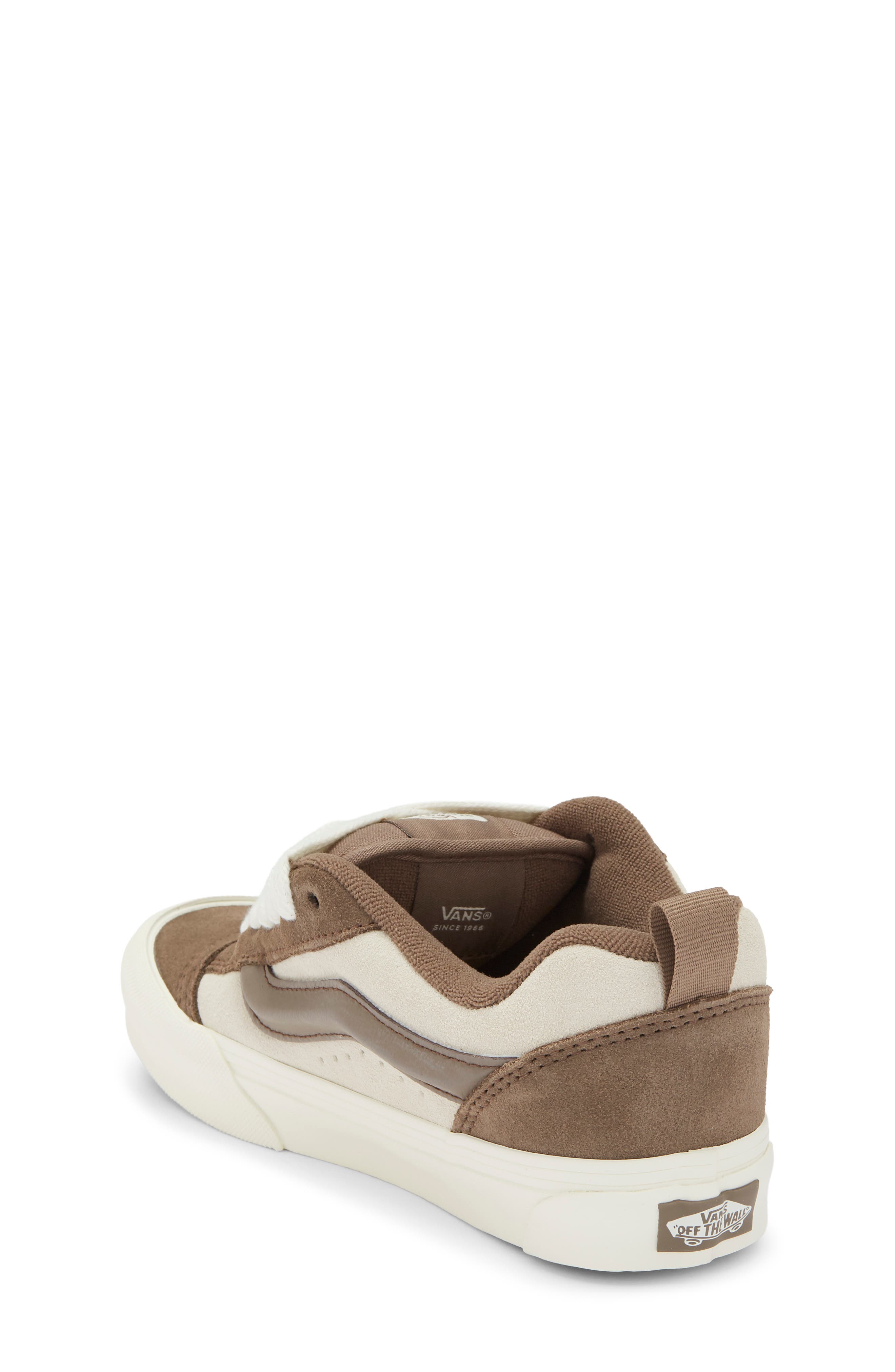 Kids' Knu Skool Sneaker, Alternate, color, WALNUT MARSHMALLOW