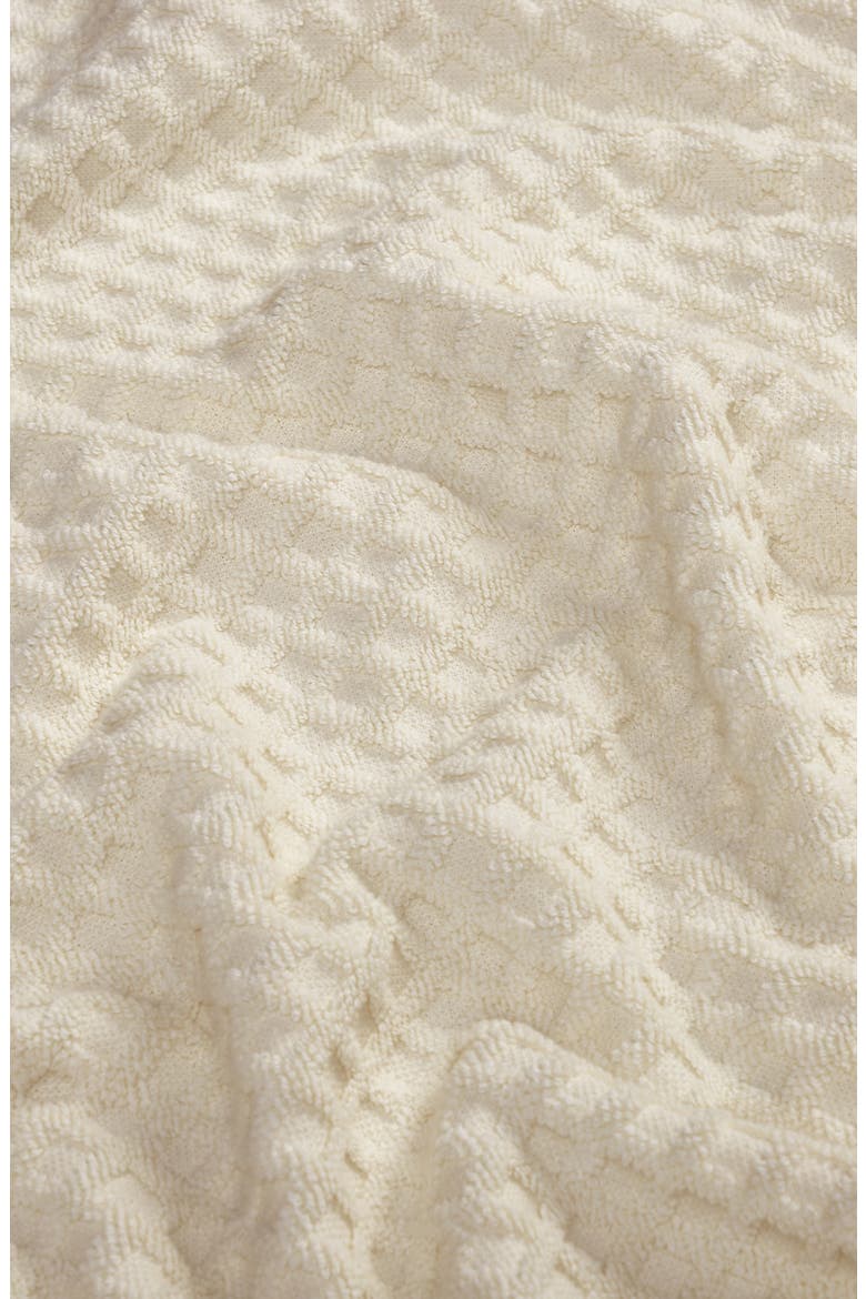 Diamond Waffle Texture 6-Pack Washcloth Set, Alternate, color, OATMEAL