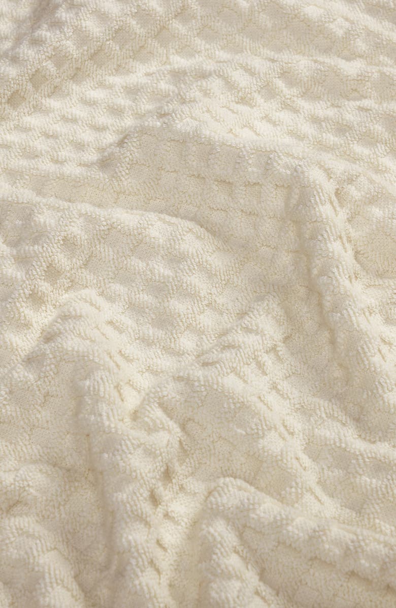 Woven & Weft Diamond 6-Pack Washcloths, Alternate, color, Oatmeal