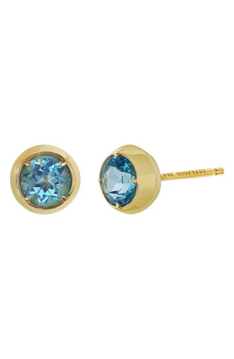 14K Gold Stud Earrings (Nordstrom Exclusive)