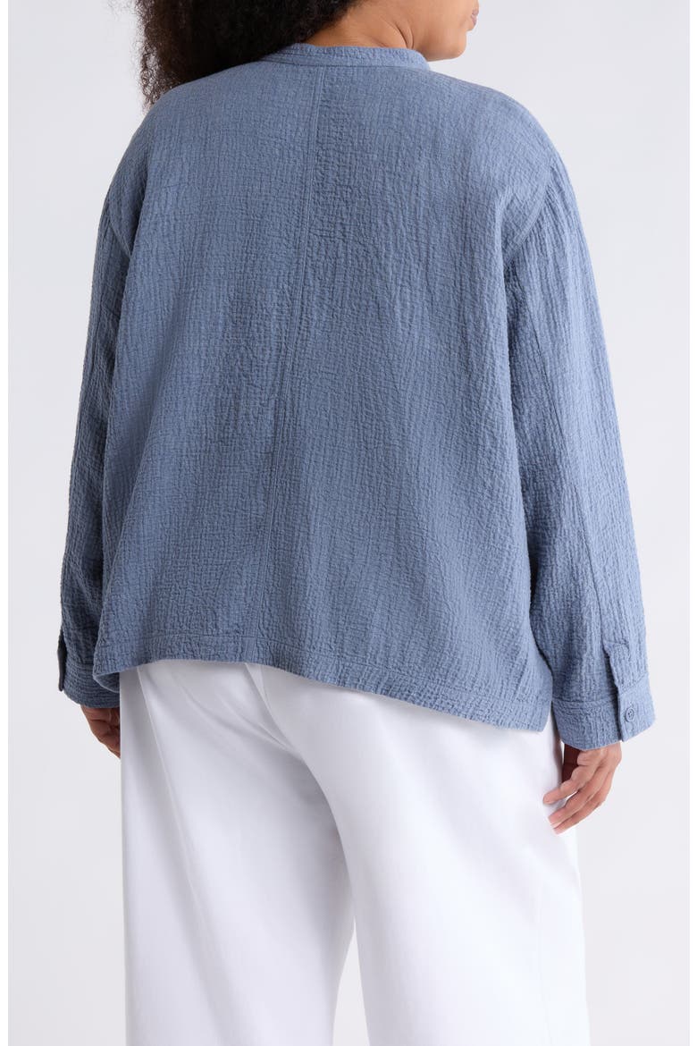 Seersucker Shirt Jacket, Alternate, color, HAZE